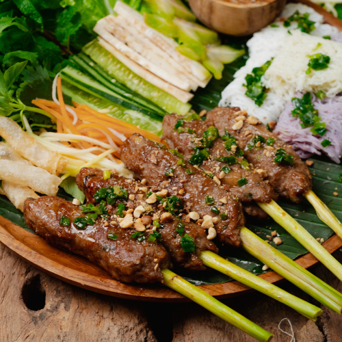 NEM NƯỚNG - THỊT GÀ - Mệ Vui