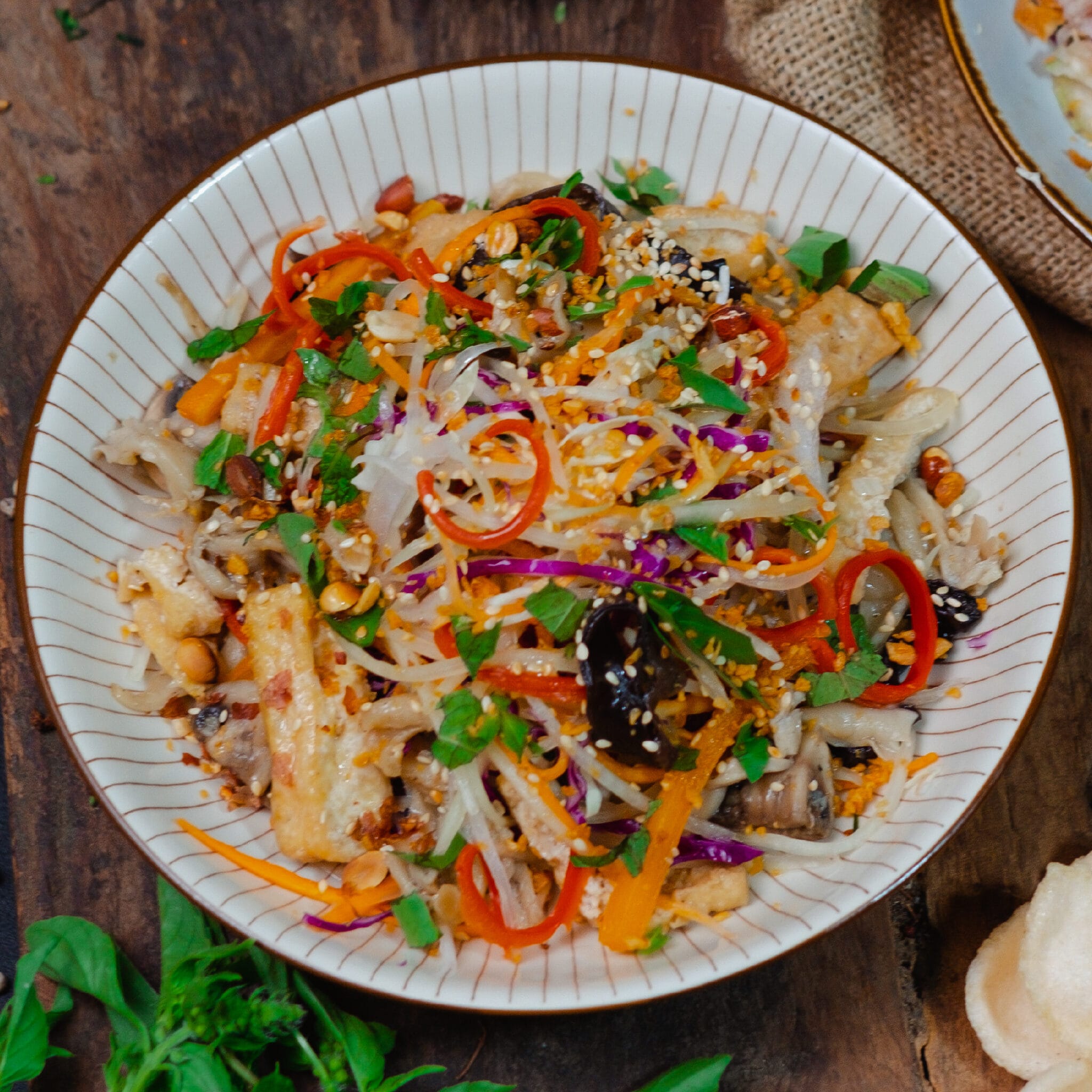 Gỏi Việt Nam - Vegan - Vietnamese Restaurant Bali Mevui